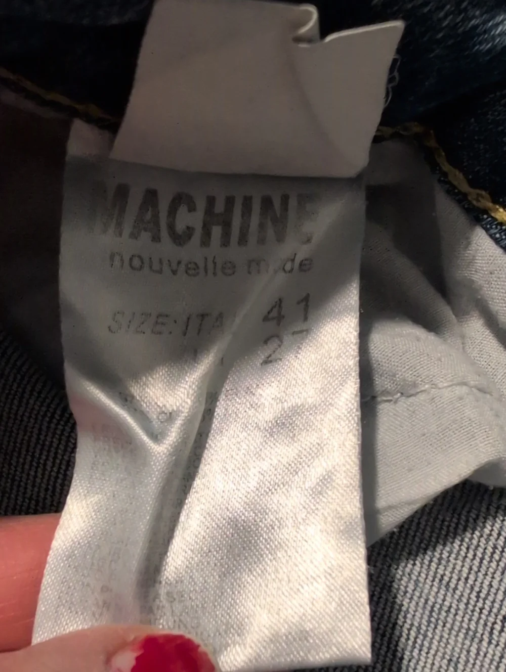 Machine Jeans Distressed - Picture 6 of 7